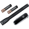 Набор Vix: перочинный нож Classic SD и фонарь Mini Maglite